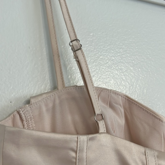 Princess Polly Spotlight Mini Dress in Champagne - Picture 9 of 11